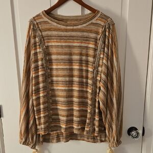 We The Free Multicolor Knit Top